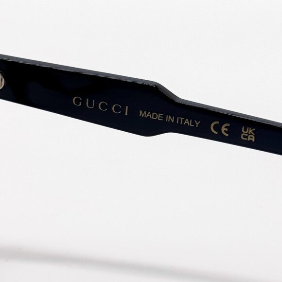 NEW GUCCI GG1265O 005 EYEGLASSES MEN BLUE EYEWEAR - Picture 8 of 9